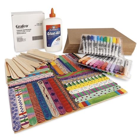 Popsicle Stick Quilt Kit