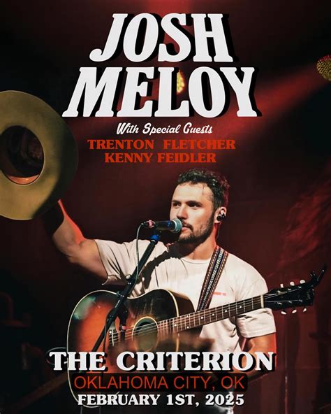 Josh Meloy Tickets Saturday February 1 2025 Prekindle