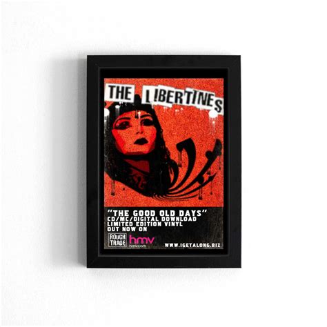 The Libertines Poster Poster Nuu Shirtz