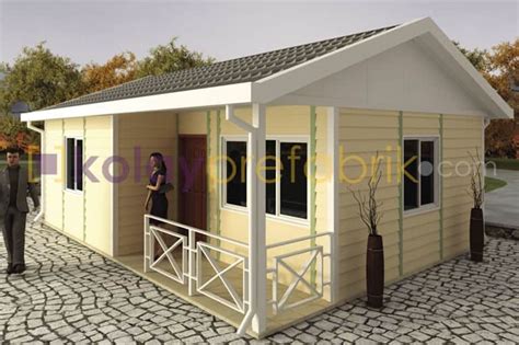 M One Storey Prefabricated House Type Kolay Prefabrik