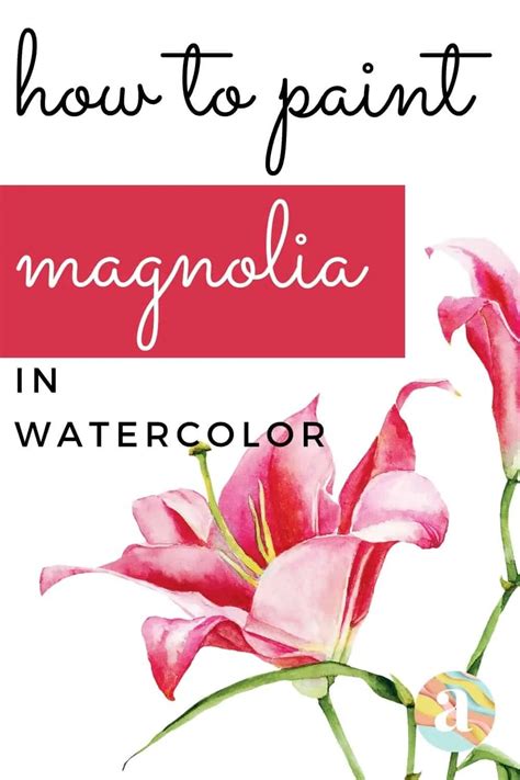 How To Paint Watercolor Flowers 30 Inspiring Tutorials