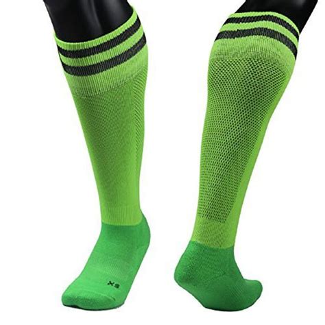 Neon Green Softball Socks Support Custom And Private Label Kaite Socks