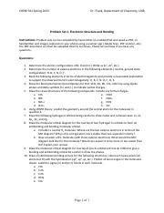 Chem Ps S Pdf Chem Spring Dr Frank Department Of