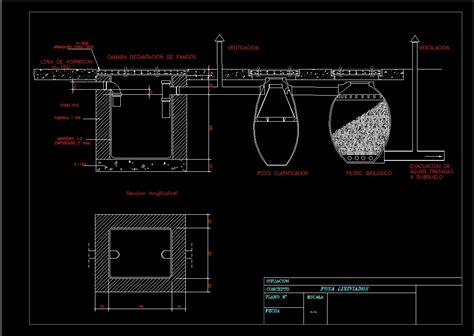 Fat Separator And Filter Dwg Block For Autocad • Designs Cad