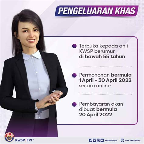 Permohonan Pengeluaran Khas KWSP RM10 000 Kini Dibuka