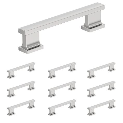 Amerock Hardware Triomphe Collection 10 Pack 3 34 96mm Centers Pull In Polished Chrome