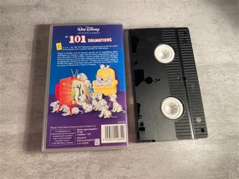 Vhs Les Dalmatiens Walt Disney Cassette Video Videocassette K Fr