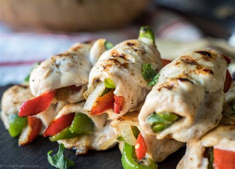 Chicken Fajita Roll Ups