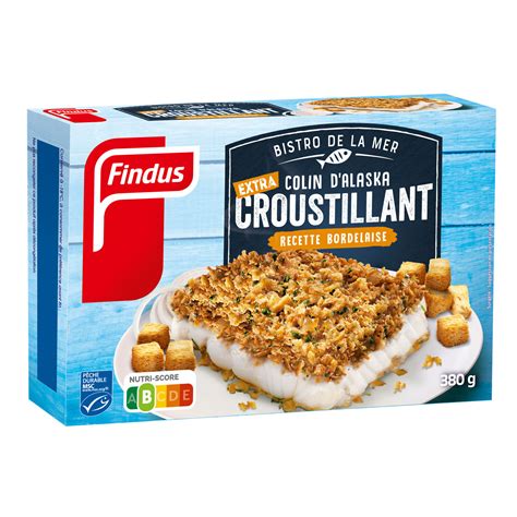 Colin D Alaska Extra Croustillant Bordelaise MSC FINDUS La Boite De