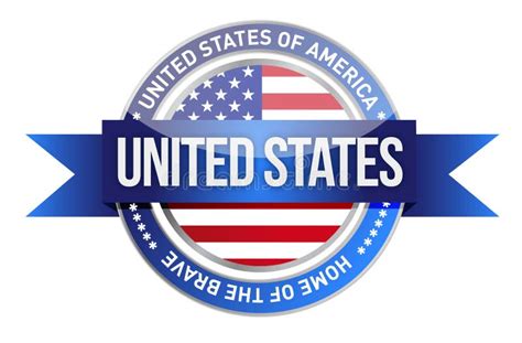 The Great Seal Of The Us Stock Vector Illustration Of Official 77336981