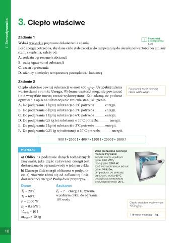 Page 10 Odkryć fizykę 3 karty pracy ucznia zakres podstawowy