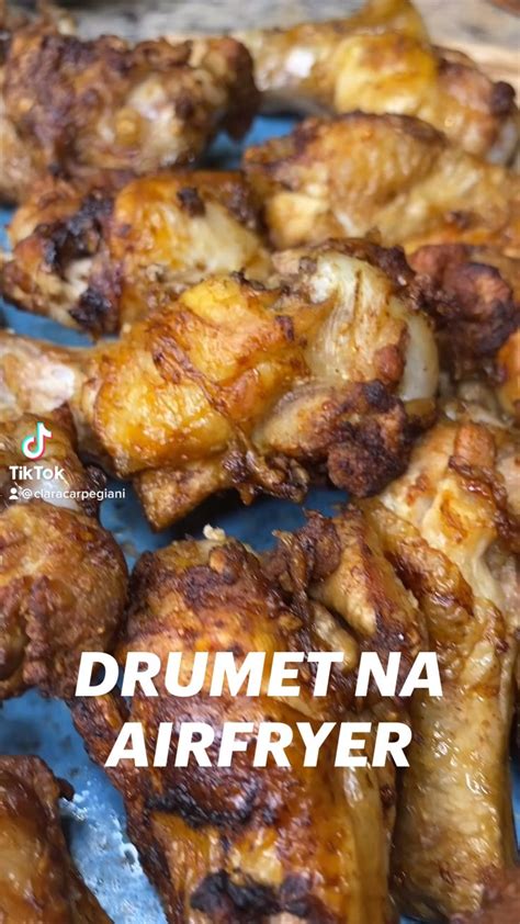 DRUMET NA AIRFRYER Receitas Receitas Gostosas Receitas Divertidas