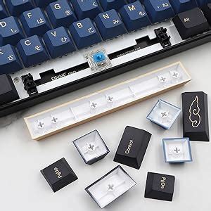 Amazon Molgria Blue Samurai Keycaps Set Pbt Keycaps For