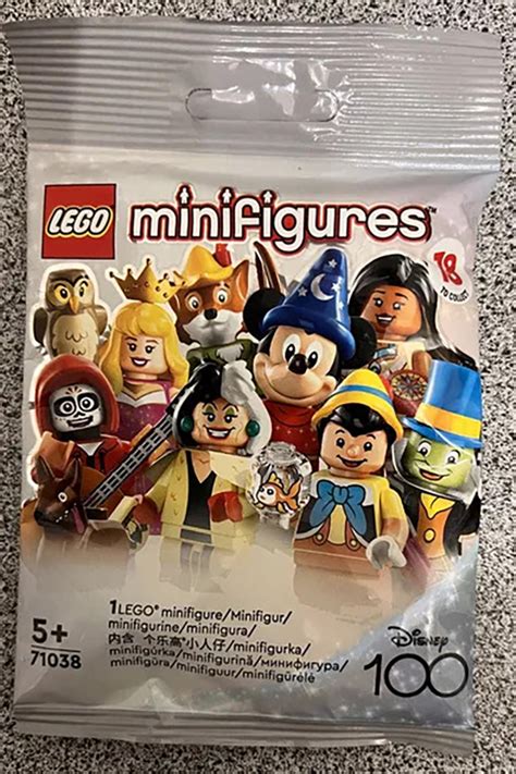 Early Look Lego Disney Collectible Minifigures Series Is An Absolute