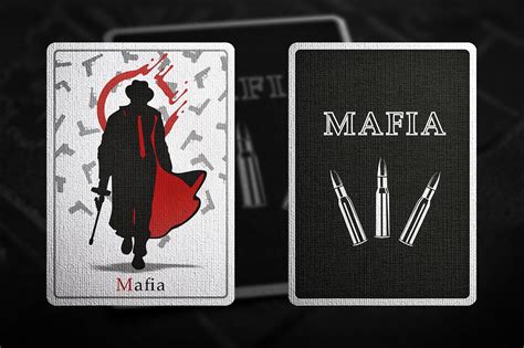 Карта "Мафия" on Behance
