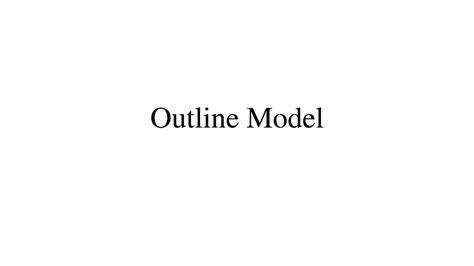outline model powerpoint    id