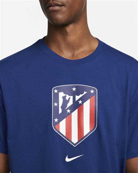 Atl Tico Madrid Crest Men S Football T Shirt Nike Sa