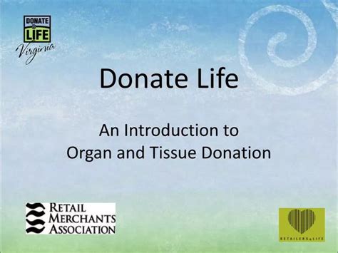 Ppt Donate Life An Introduction To Organ And Tissue Donation