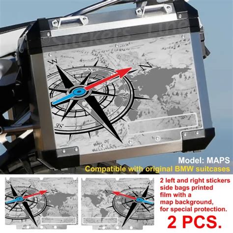 Adh Sifs Valises Bmw R R Adventure Boussole Rose Des Vents Fond