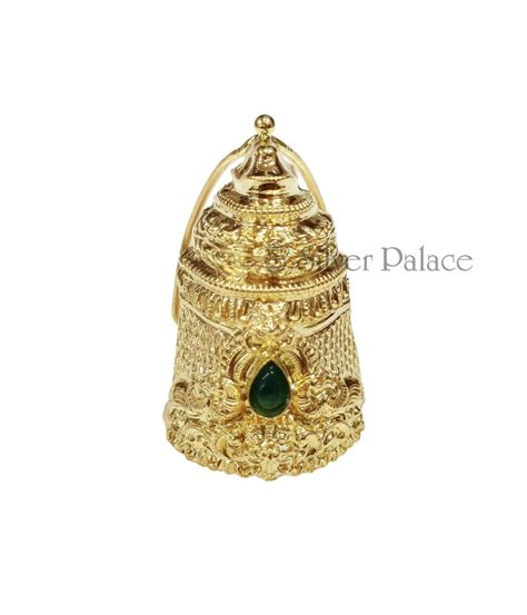 Gold Plated Asthothram Lotus Flowers For Pooja Silver Palace