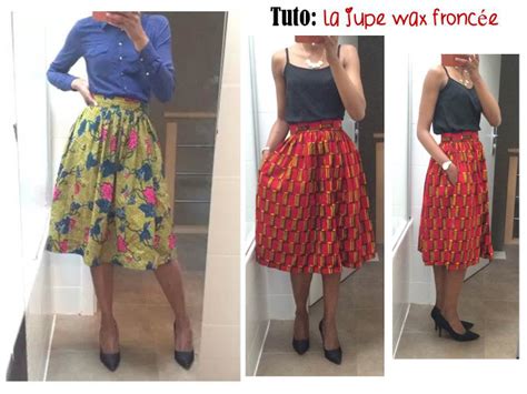 Tuto Couture Jupe Wax Tutoriel Couture Et Tricot