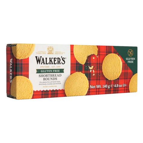 Walkers Gluten Free Shortbread Rounds 140g What S Instore