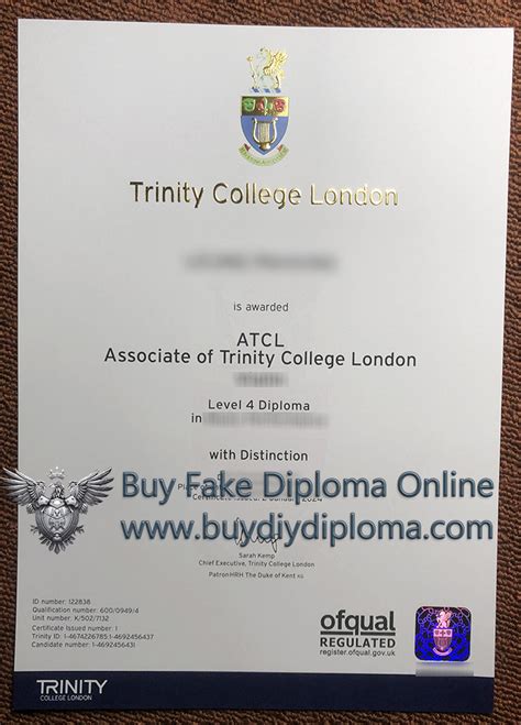 Order An Atcl Level 4 Diploma Make A Trinity College London Level 4