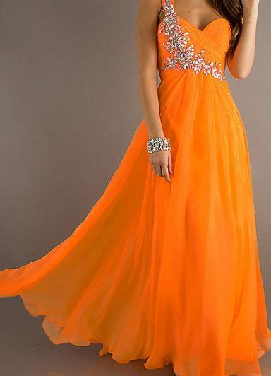 9 Affordable Neon Orange Prom Dresses Us Nco 2007