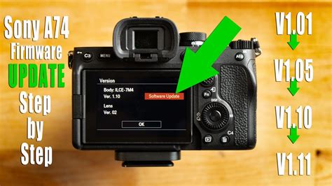 Sony A Iv Firmware Update Tutorial Step By Step V To V To