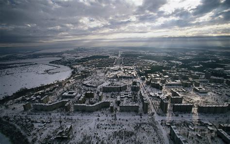 Pripyat Ukraine 90s The City Where The Chernobyl Nuclear Disaster