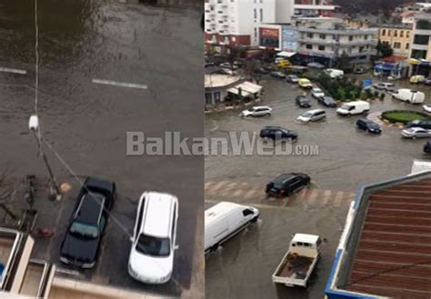 Shkodra nën pushtetin e ujit Shikoni si është përmbytur qyteti