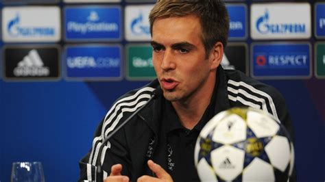 Philipp Lahm Of Fc Bayern München Speaks During A Press Conference