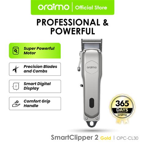 Jual Oraimo Electric Smart Clipper 2 OPC CL30 Professional Trimmer For