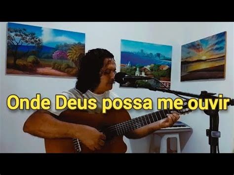 Onde Deus possa me ouvir Vander Lee por Thiago Bras MPB VOZ E VIOLÃO