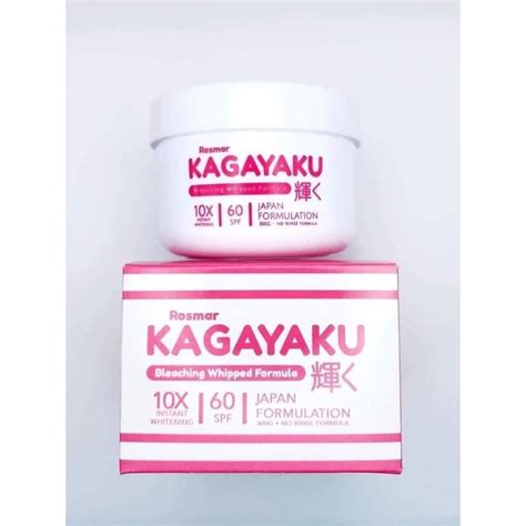 Kagayaku Bleaching Whipped Formula 300g By Rosmar 10x Whitening SPF60