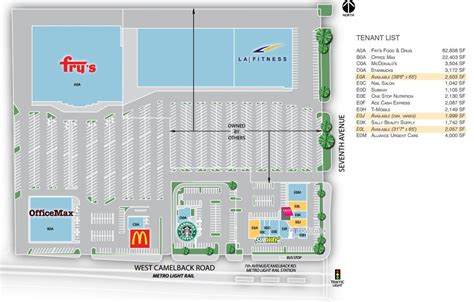 Directory Scottsdale Fashion Square Mall Map