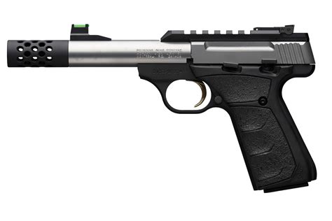 Browning Buck Mark Plus Micro Bull 22lr Stainless Suppressor Ready Rimfire Pistol Sportsman S