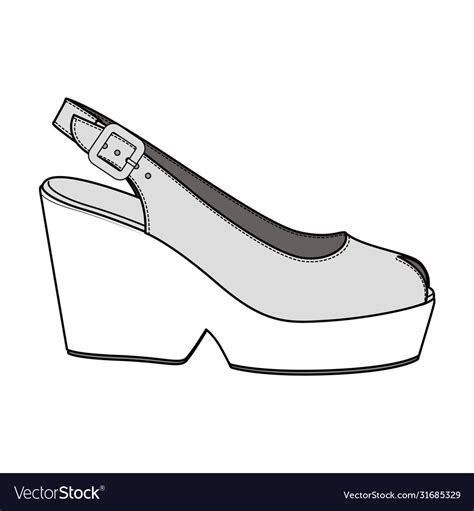 Fashion Shoe Drawings