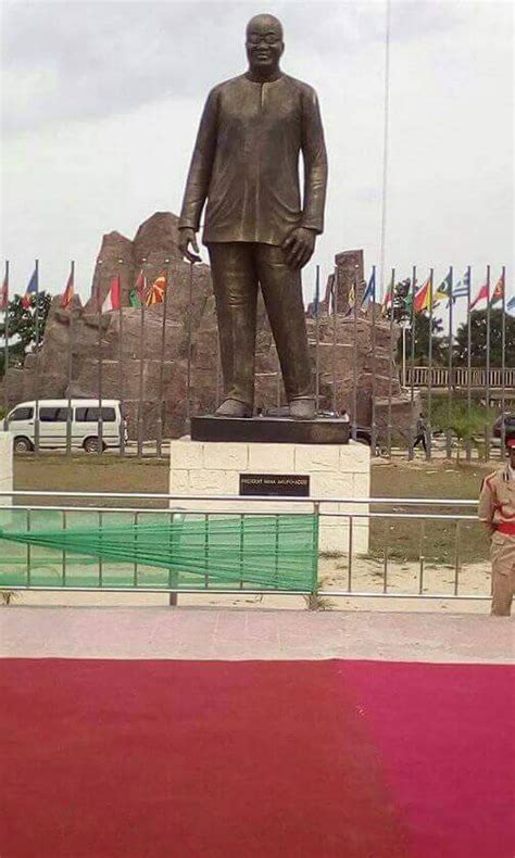 Nana Akufo Addo Statue By Rochas Okorocha In Imo Nigerians React