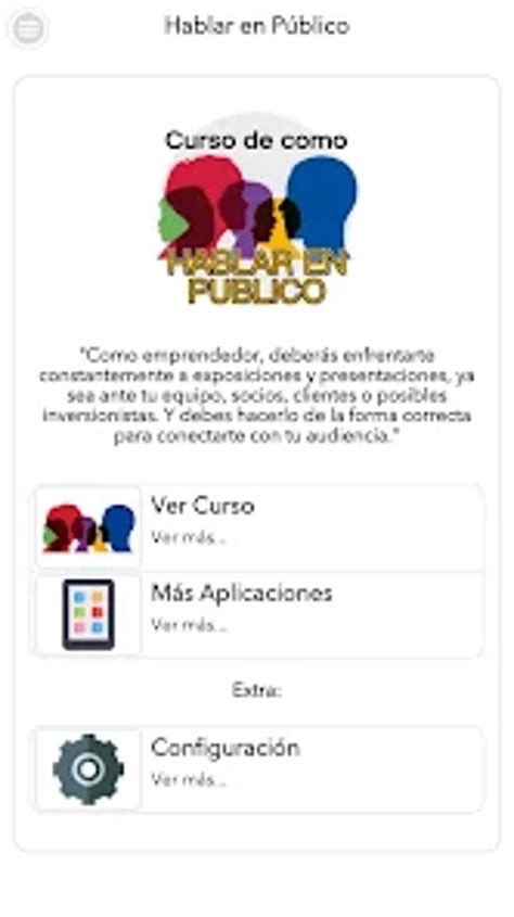 Aprende a Hablar en Público APK para Android Descargar