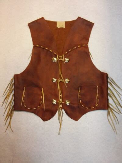 Cowboy Vests Mountain Mike Custom Leather