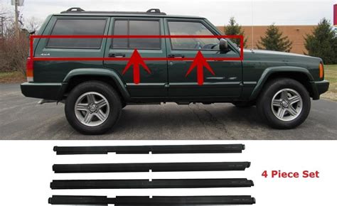 Kit De Burlete Exterior De Barrido De Ventana Compatible Con Jeep Grand