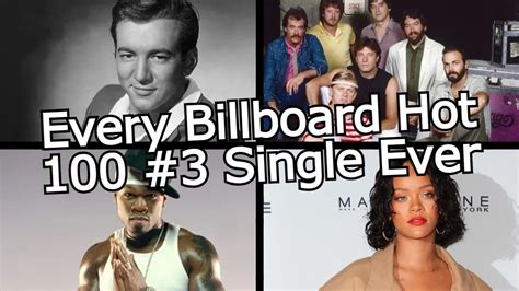 Every Billboard Hot 100 3 Single Ever 1958 2022 Youtube