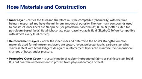 Aircraft Fluid Lines And Fittings Flexible Hose PPT