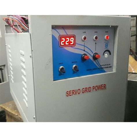 Dg Power Kva Single Phase Servo Voltage Stabilizer V V At Rs