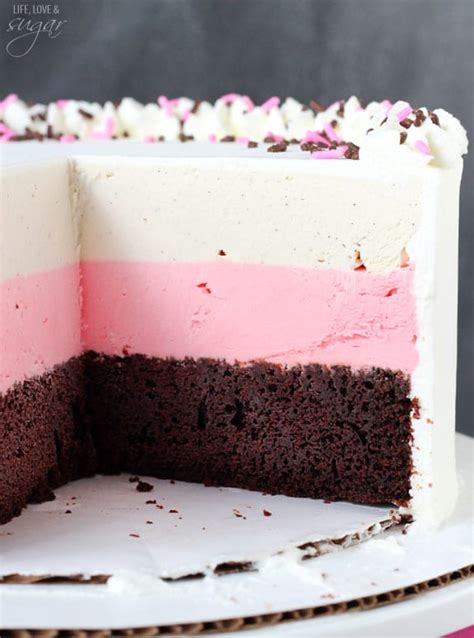 Neapolitan Ice Cream Cake