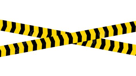 Warning Line Cross Warning Line Horizontal Graph Yellow Cordon Png