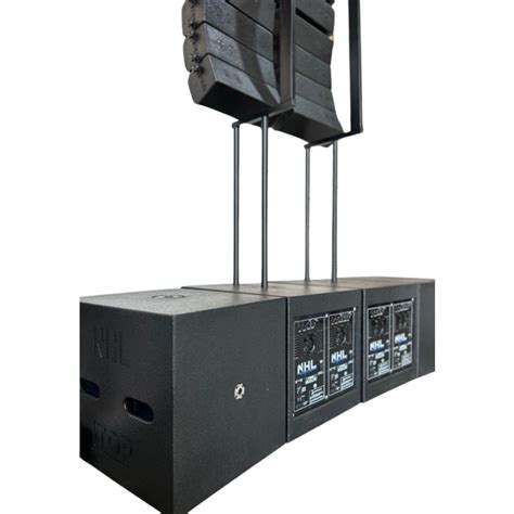 Kit Ativo Line Array Sub Caixas Gla Estereo