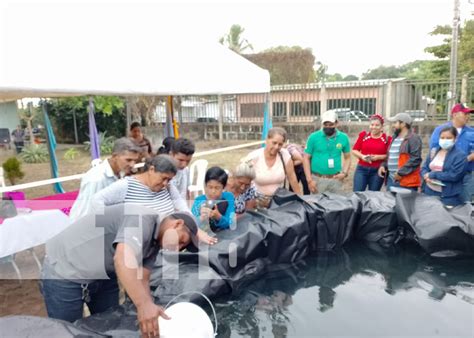 MEFCCA y Policía Nacional inauguran estanque de peces en Granada TN8 tv