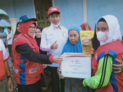 Kegiatan Penggalangan Dana Bantuan Longsor Di Sinuruik Talu Kecamatan